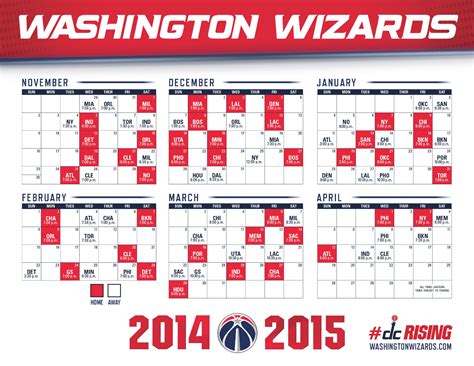 wizards games schedule|Washington Wizards Schedule .